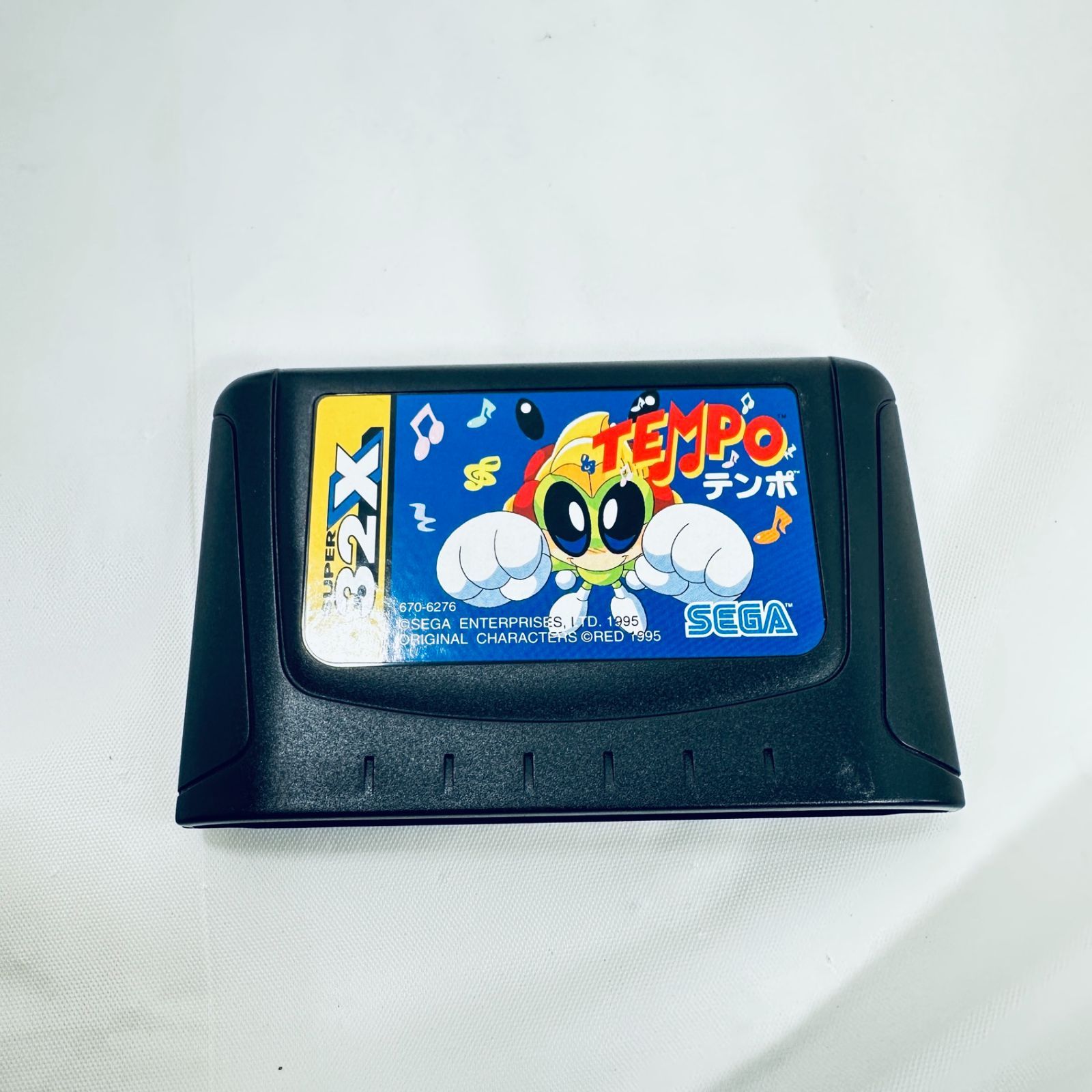 当時品 レア メガドライブ スーパー32X ソフト テンポ TEMPO 説明書