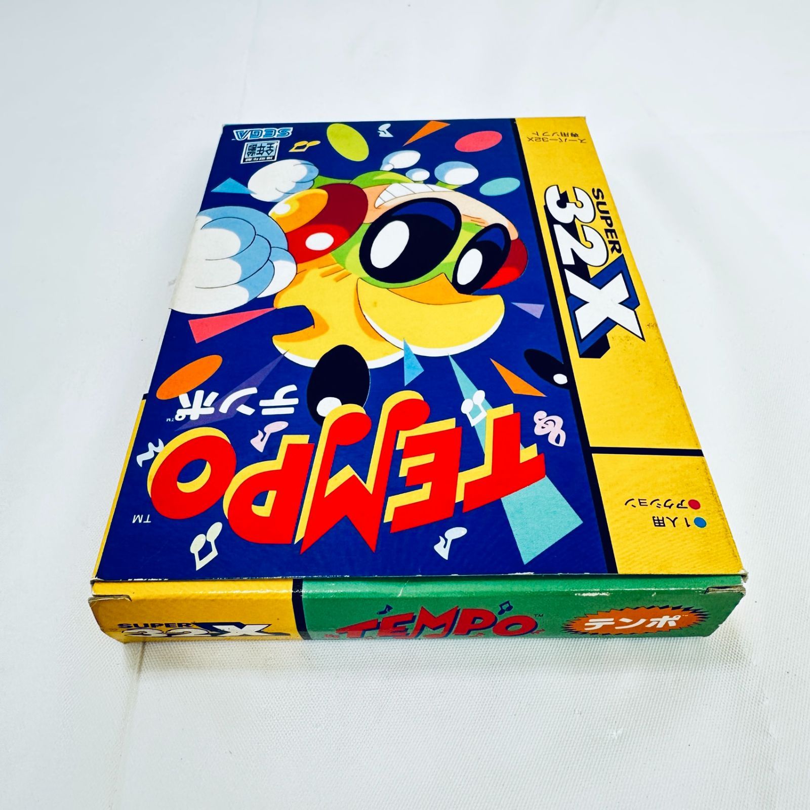 当時品 レア メガドライブ スーパー32X ソフト テンポ TEMPO 説明書