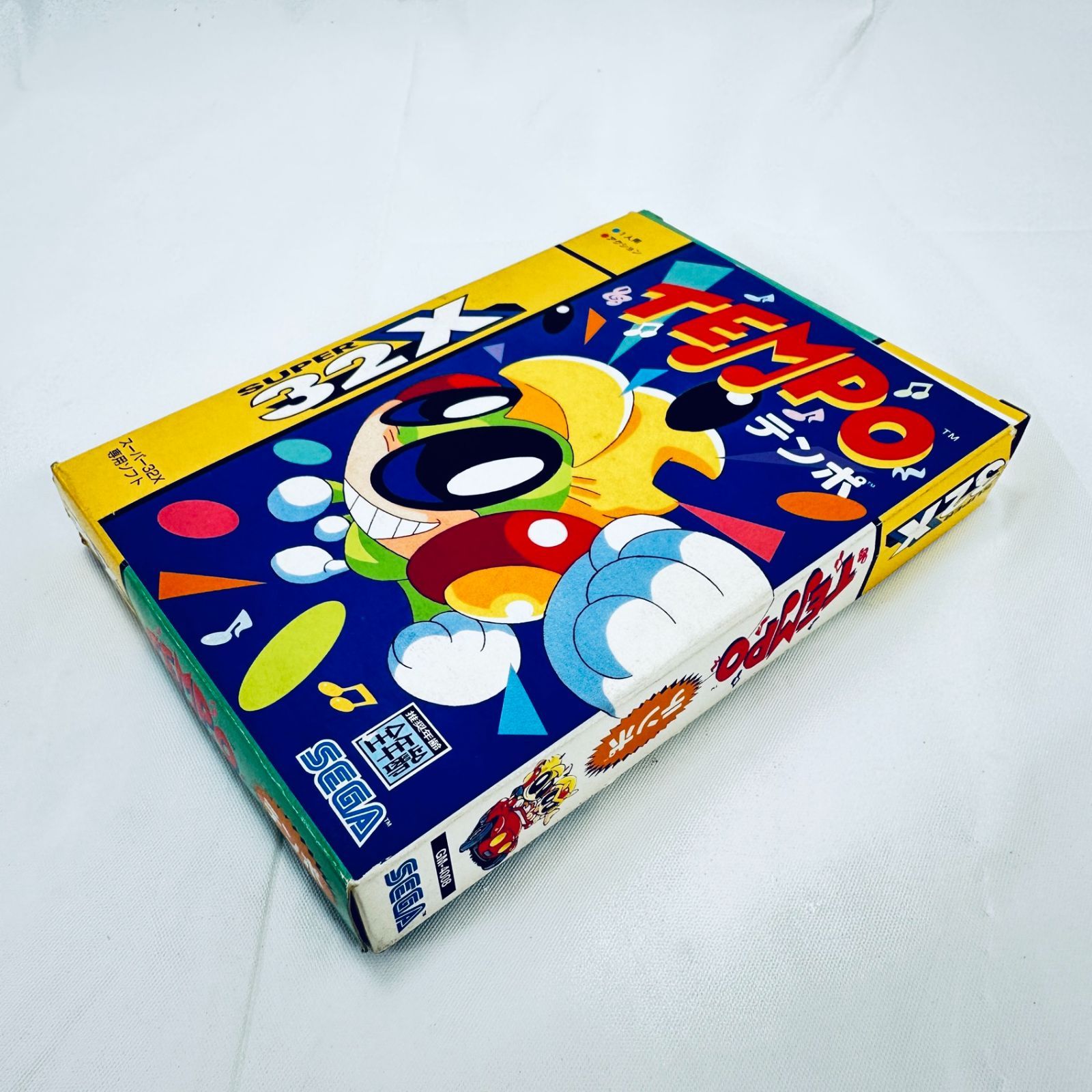当時品 レア メガドライブ スーパー32X ソフト テンポ TEMPO 説明書
