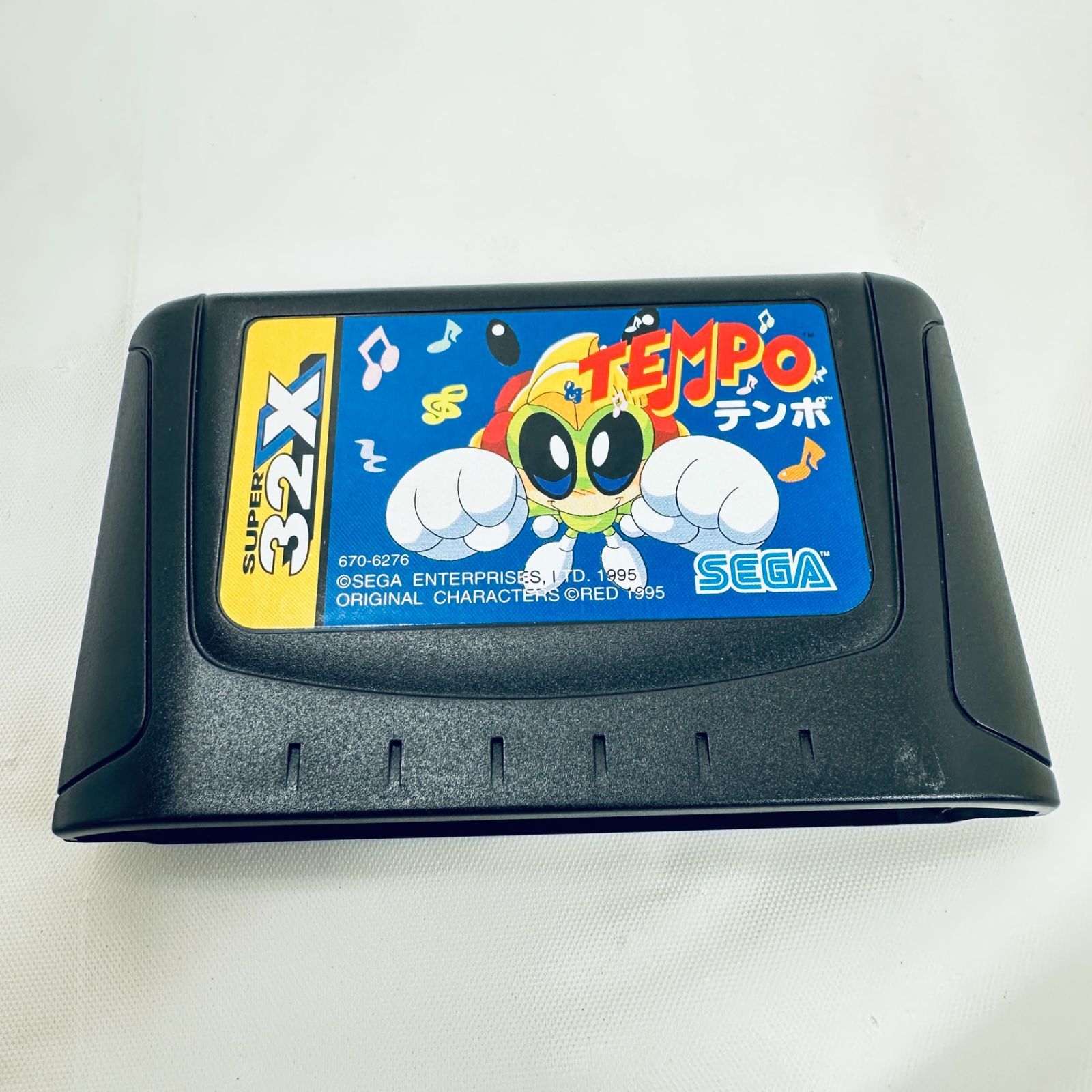 当時品 レア メガドライブ スーパー32X ソフト テンポ TEMPO 説明書