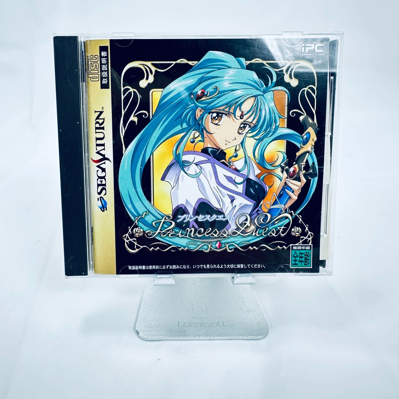 SS セガサターン SEGA SATURN ソフト プリンセスクエスト 帯・ハガキ