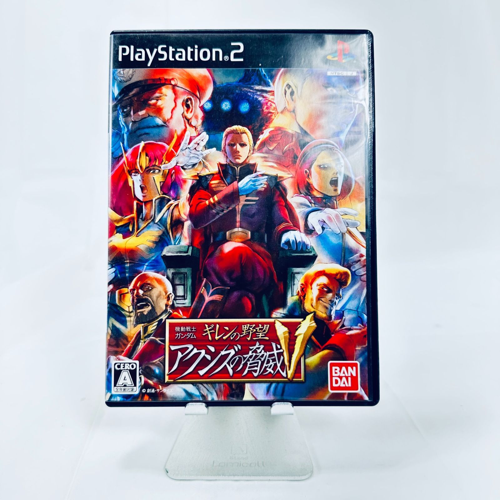 PS2 Playstation2 ソフト 機動戦士ガンダム ギレンの野望 アクシズの脅威V ゲーム読込確認済