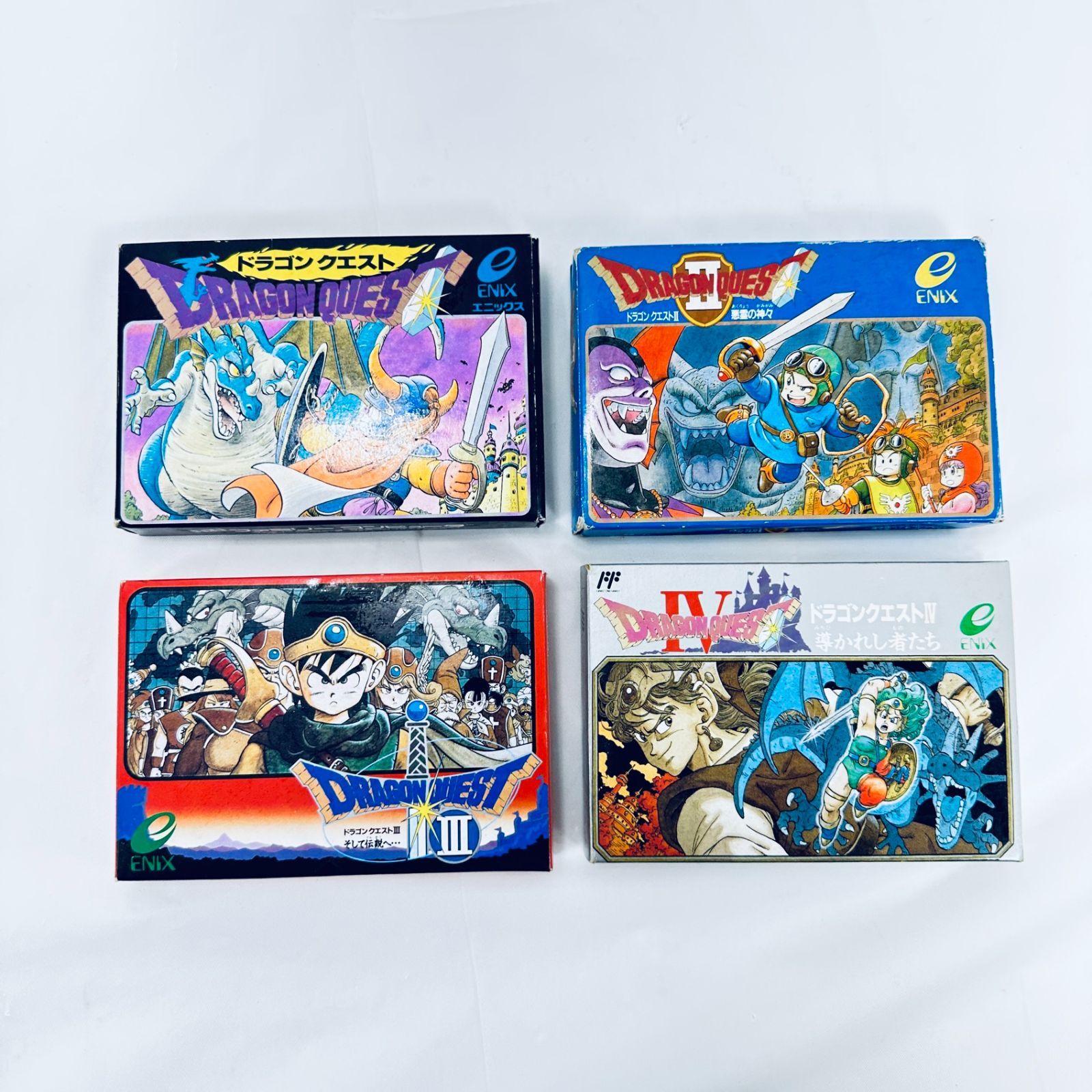 ファミリーコンピューターソフト「ドラゴンクエスト」の出品です。 元箱 ファミコンソフト FC ファミリーコンピューター ソフト