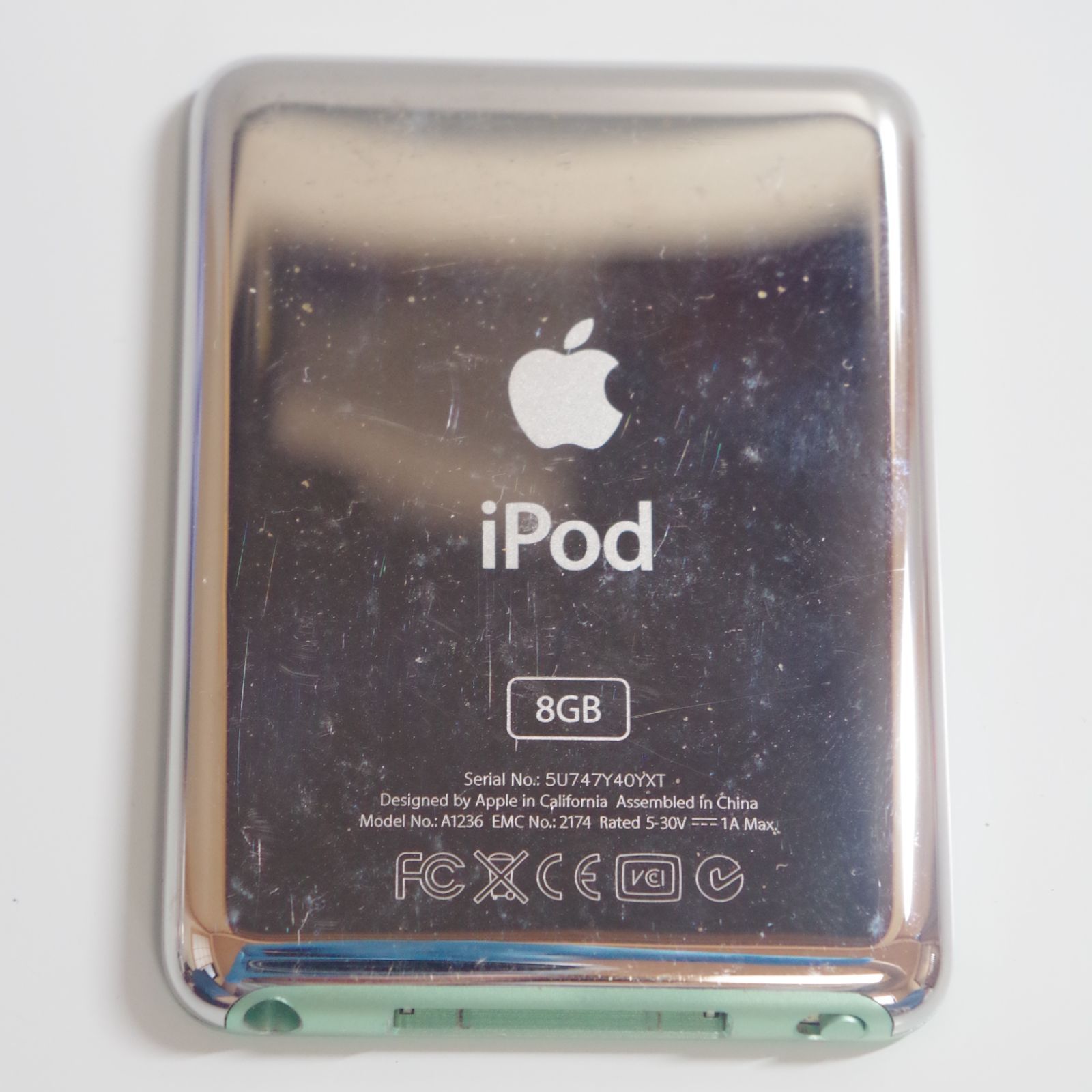 Apple ipod 8GBデジタルオーディオプレーヤー 5台セットA1236 A6560 Apple iPod nano A1236 8GB - メルカリ
