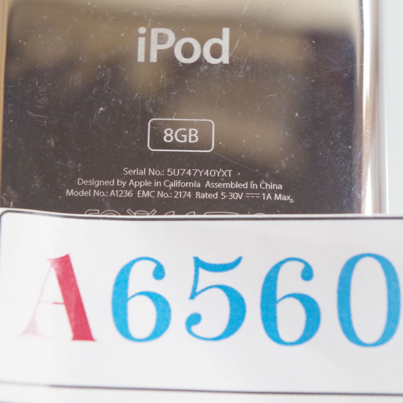 A6560 Apple iPod nano A1236 8GB - メルカリ