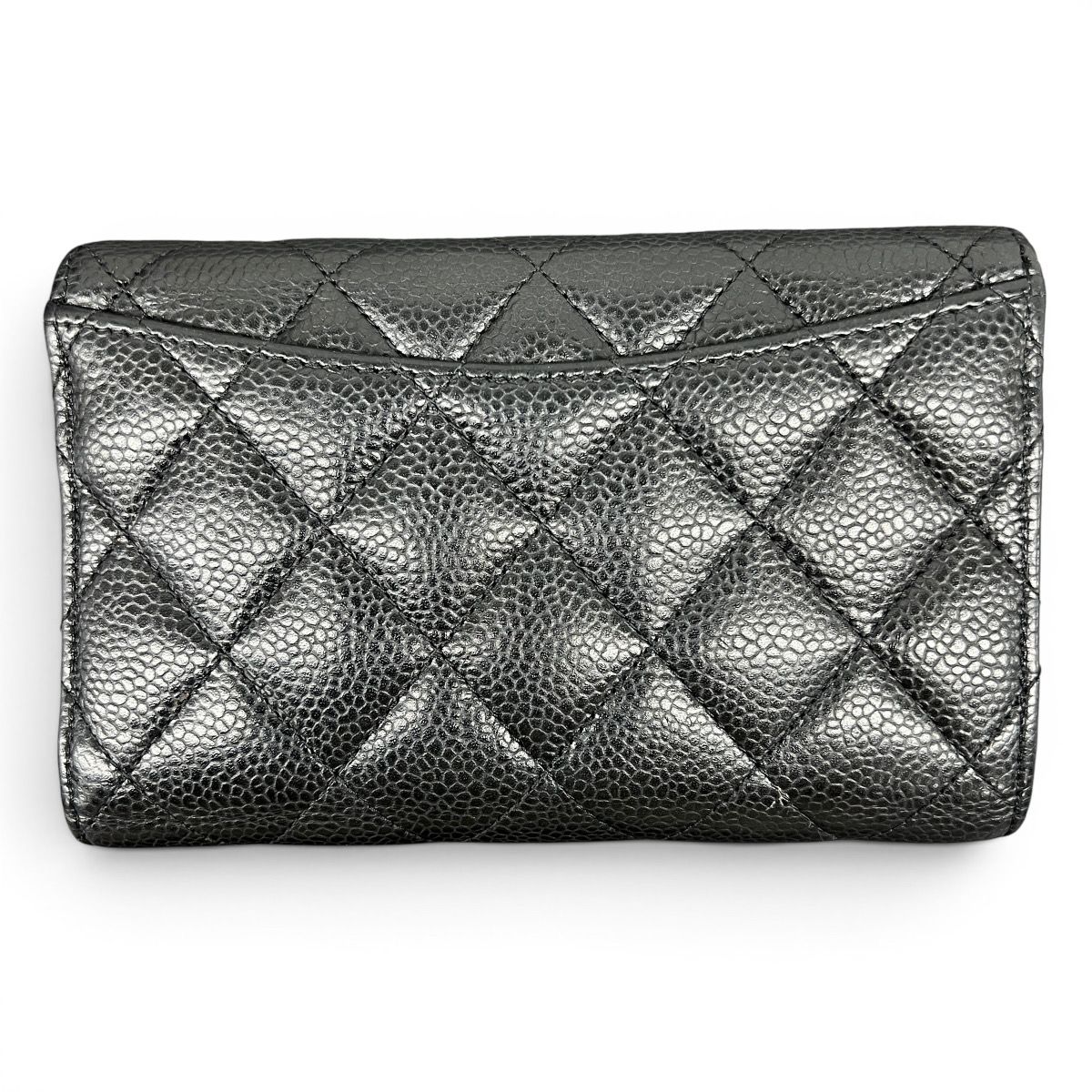 CHANEL 極美品 シャネル マトラッセ クラシック ミディアム フラップ 