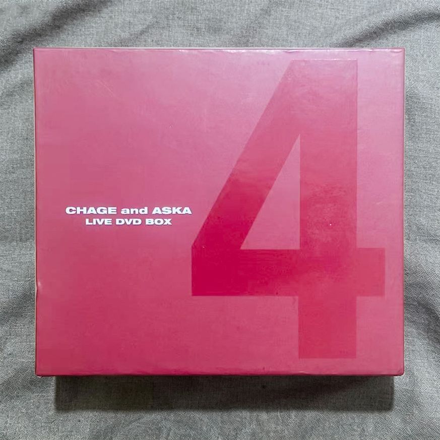 DVD CHAGE and ASKA CHAGE and ASKA LIVE DVD BOX 4