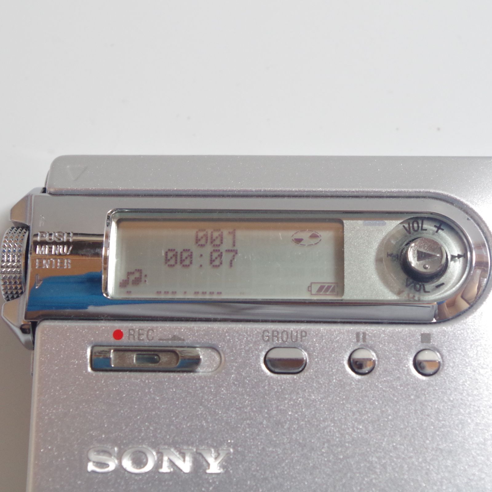 A6561 SONY MZ-N10 ポータブルMDプレーヤー - メルカリ