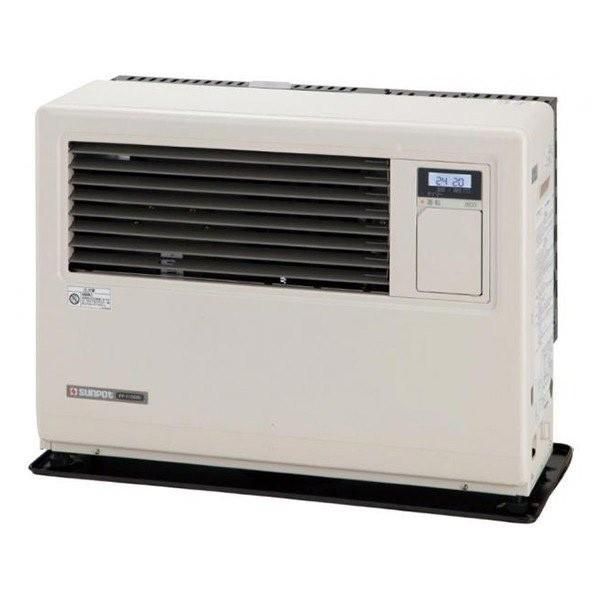 【開封済・未使用品】長府製作所 サンポット FF式温風石油ストーブ/FF-5000BF E 木造15畳/コンクリート24畳