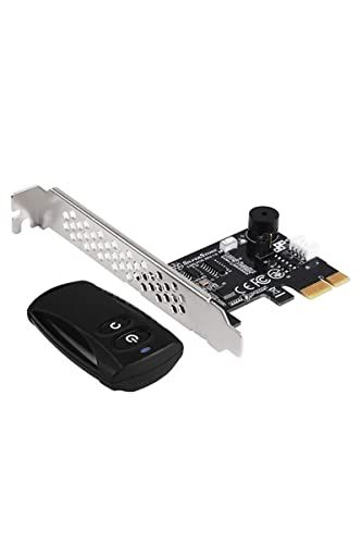 SilverStone (シルバーストーン) ESシリーズ 2.4GHzワイヤレス 赤外線スイッチ スイッチリモコン PCI-E接続 LP対応 SST-ES02-PCIE 【日本正規代理店品】(沖縄・離島の方不可) 9e4376e5