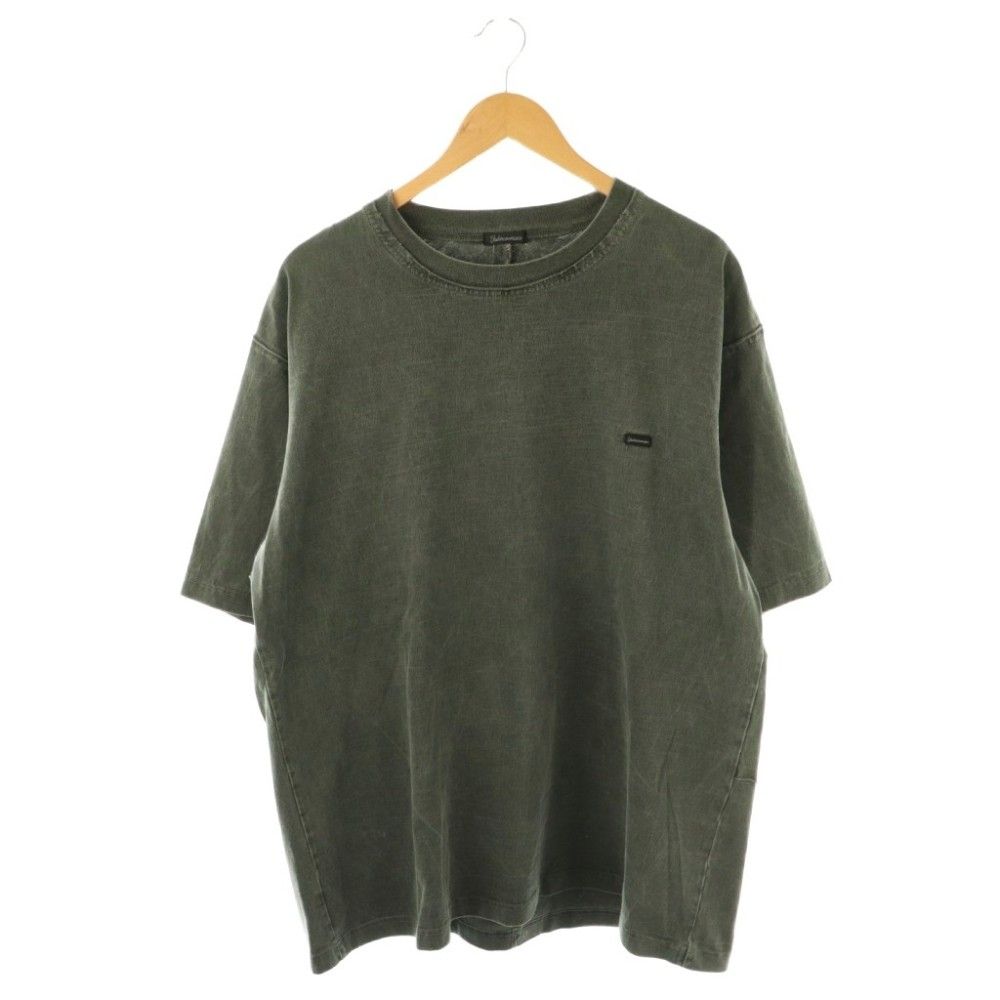 アンダーカバー UNDERCOVER カスタムハギドッキングデザインTシャツ カットソー 半袖 4 グレー U11B4805-2 /DO ■OS