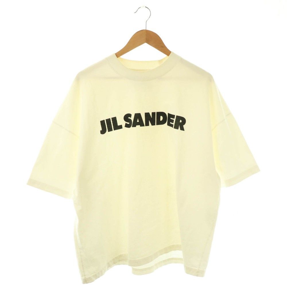 ジルサンダー JIL SANDER オーバーロゴTシャツ カットソー 七分袖 XXL