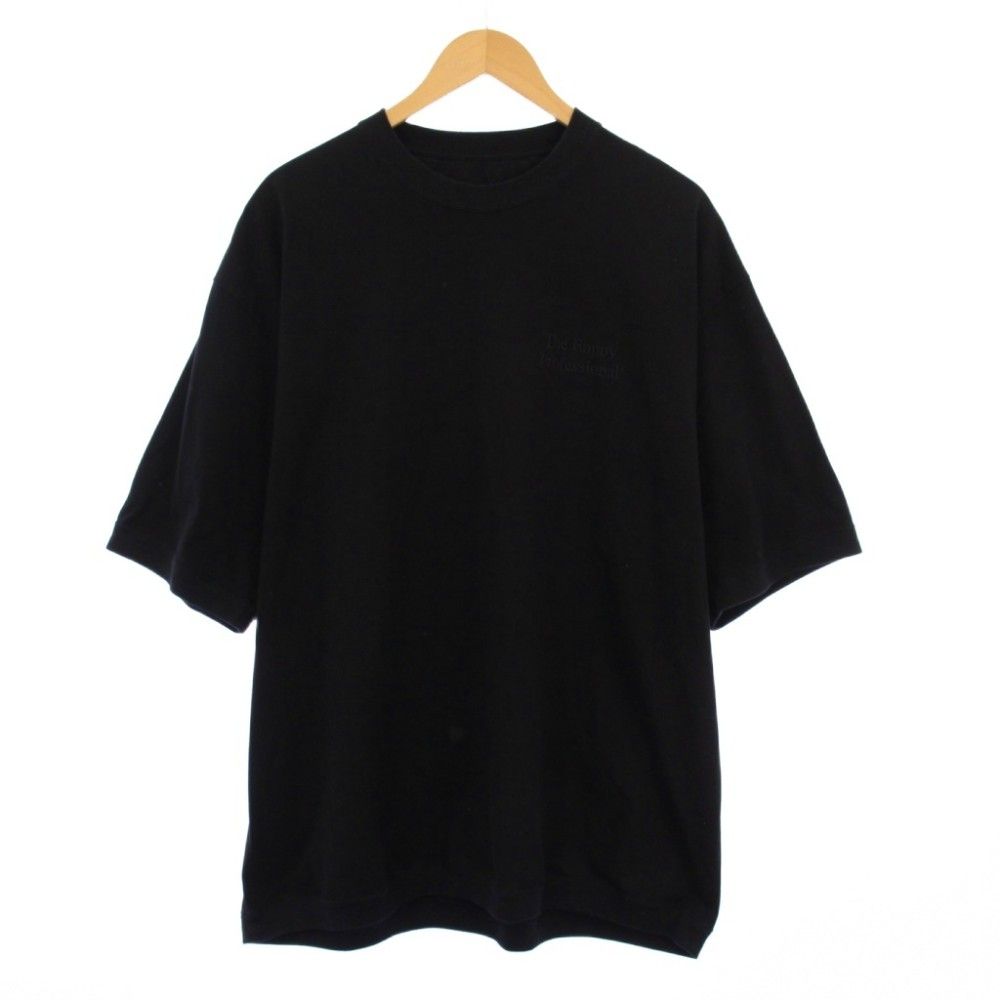 ザエンノイプロフェッショナル The ennoy Professional Short sleeve hem rib tee ショートスリーブ ヘムリブTシャツ カットソー 半袖 XXL 黒 SS23BRENCT08NTL /KH