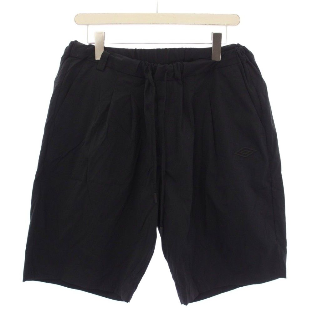 ホワイトマウンテニアリング White Mountaineering × UMBRO 25SS SHORT PANTS ショートパンツ ジップフライ ナイロン 1 ブラック WM2571417 /BM