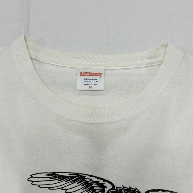 シュプリーム ANTIHERO アンタイヒーロー コラボ 長袖 Tシャツ ロゴ