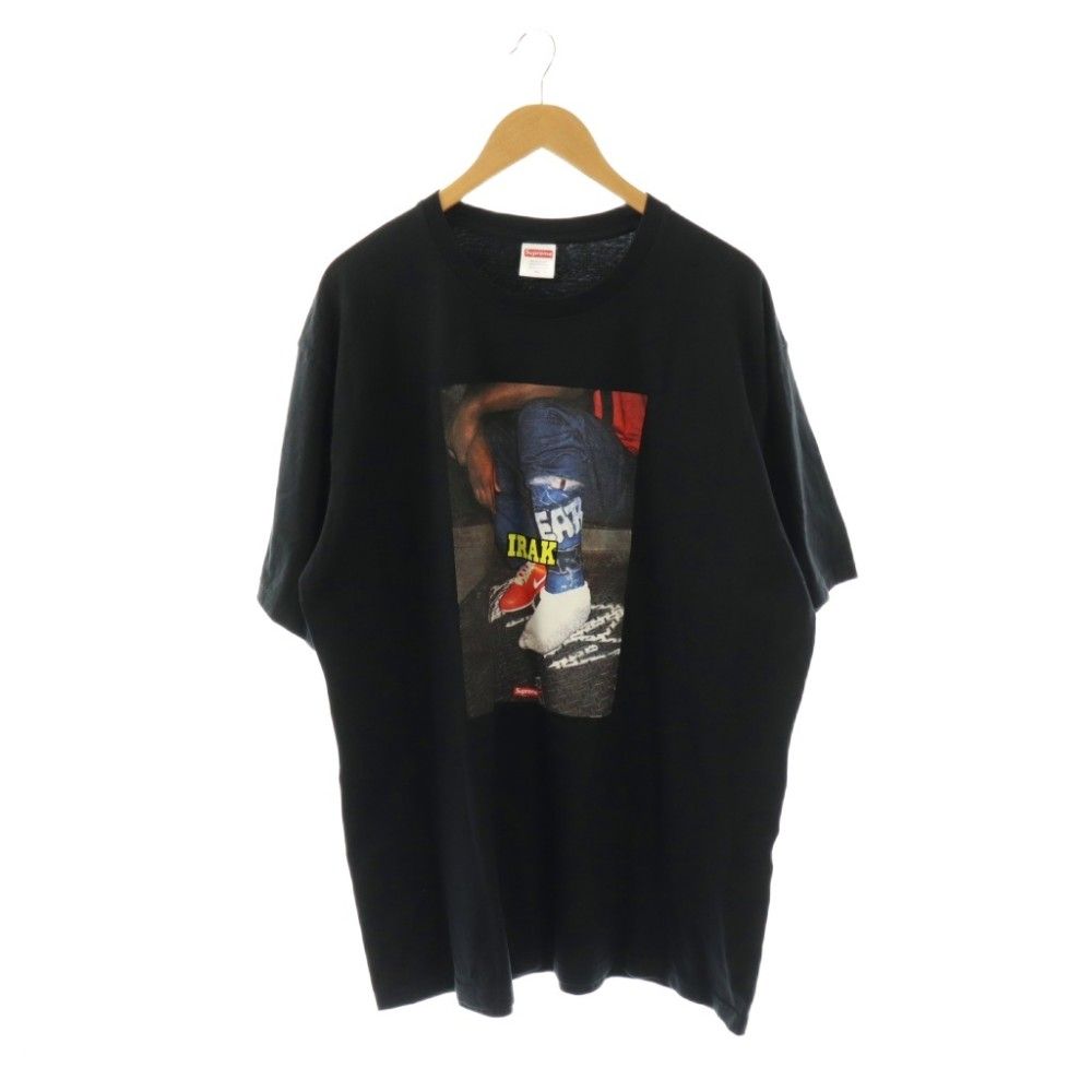 シュプリーム SUPREME 22AW IRAK Cast Tee Tシャツ 半袖 カットソー ブラック XL ブラック /HK ■GY68
