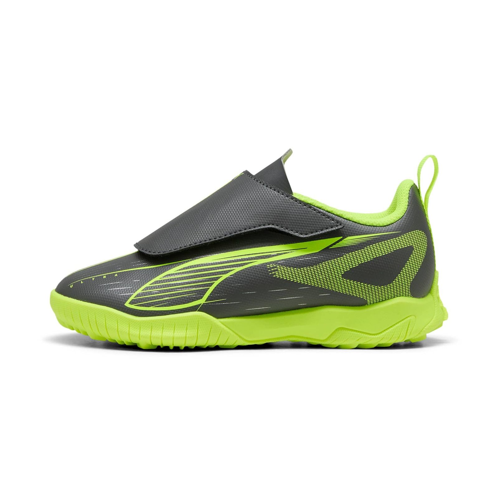 プーマ（PUMA） サッカートレーニングシューズ ウルトラ 5 プレイ V TT JR マット エイジド シルバー/イエロー アラート/プーマ エイジド シルバー 108335-03