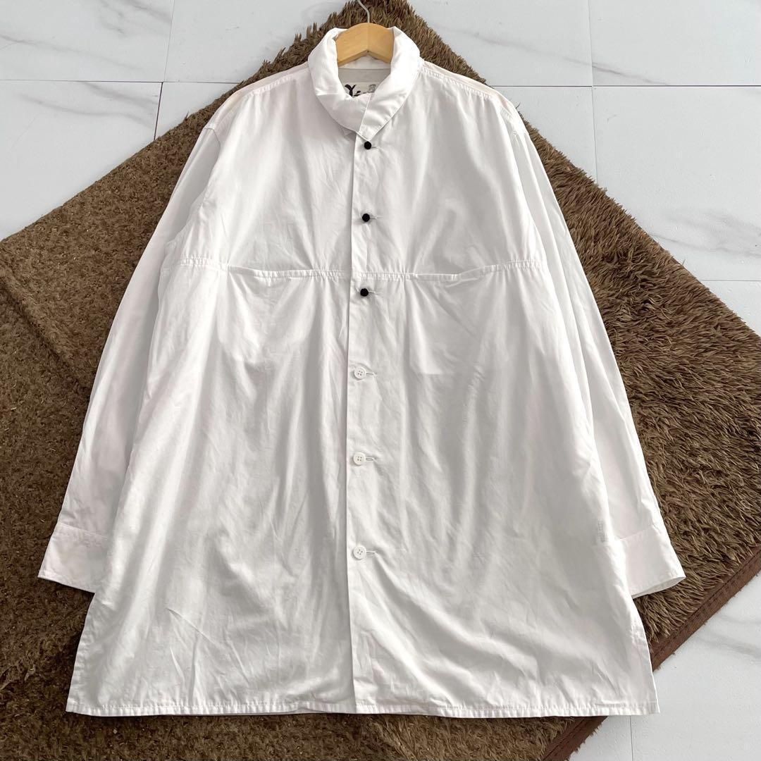 Y's BANG ON! 20SS long shirt cotton WHT - メルカリ
