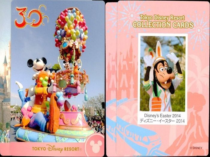 ux419 ディズニー コレクション カード まとめ TDR コレカ 30周年