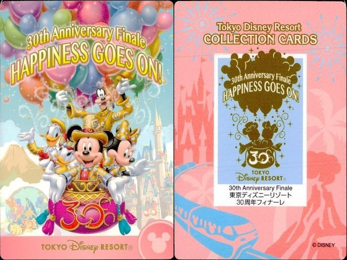 ux419 ディズニー コレクション カード まとめ TDR コレカ 30周年