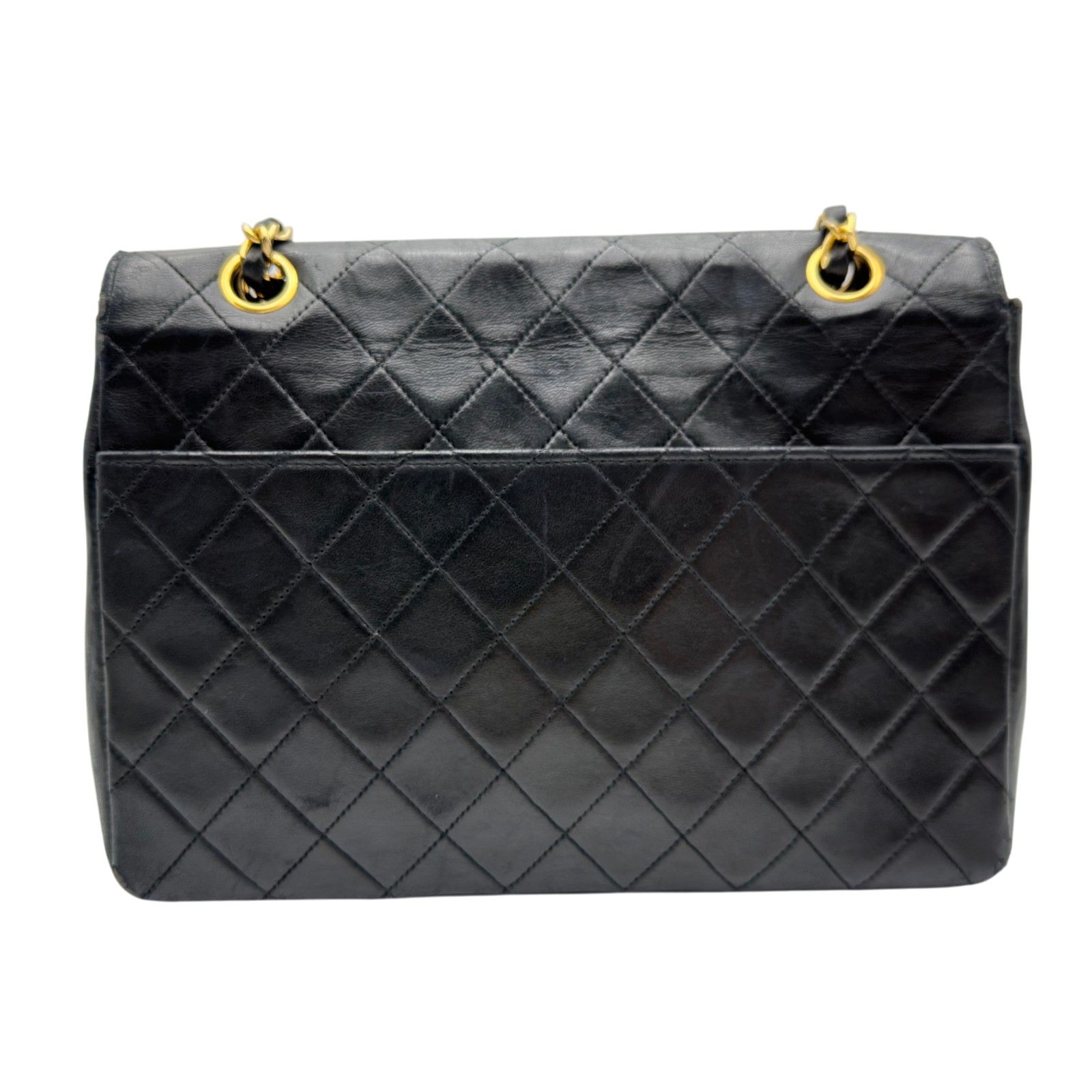 シャネル CHANEL マトラッセ スモールフラップバッグ 0番台 ブラック