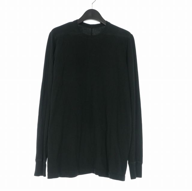 リックオウエンス Rick Owens ロングスリーブTシャツ カットソー 長袖 S ブラック 黒 RU20F3266-JA 国内正規