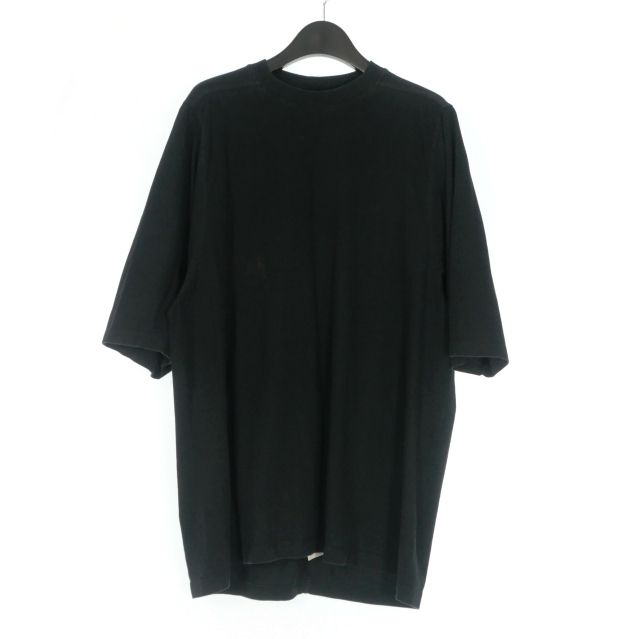 リックオウエンス Rick Owens 20AW クルーネック オーバーサイズTシャツ カットソー 半袖 S ブラック 黒 RU20F3269-JA 国内正規