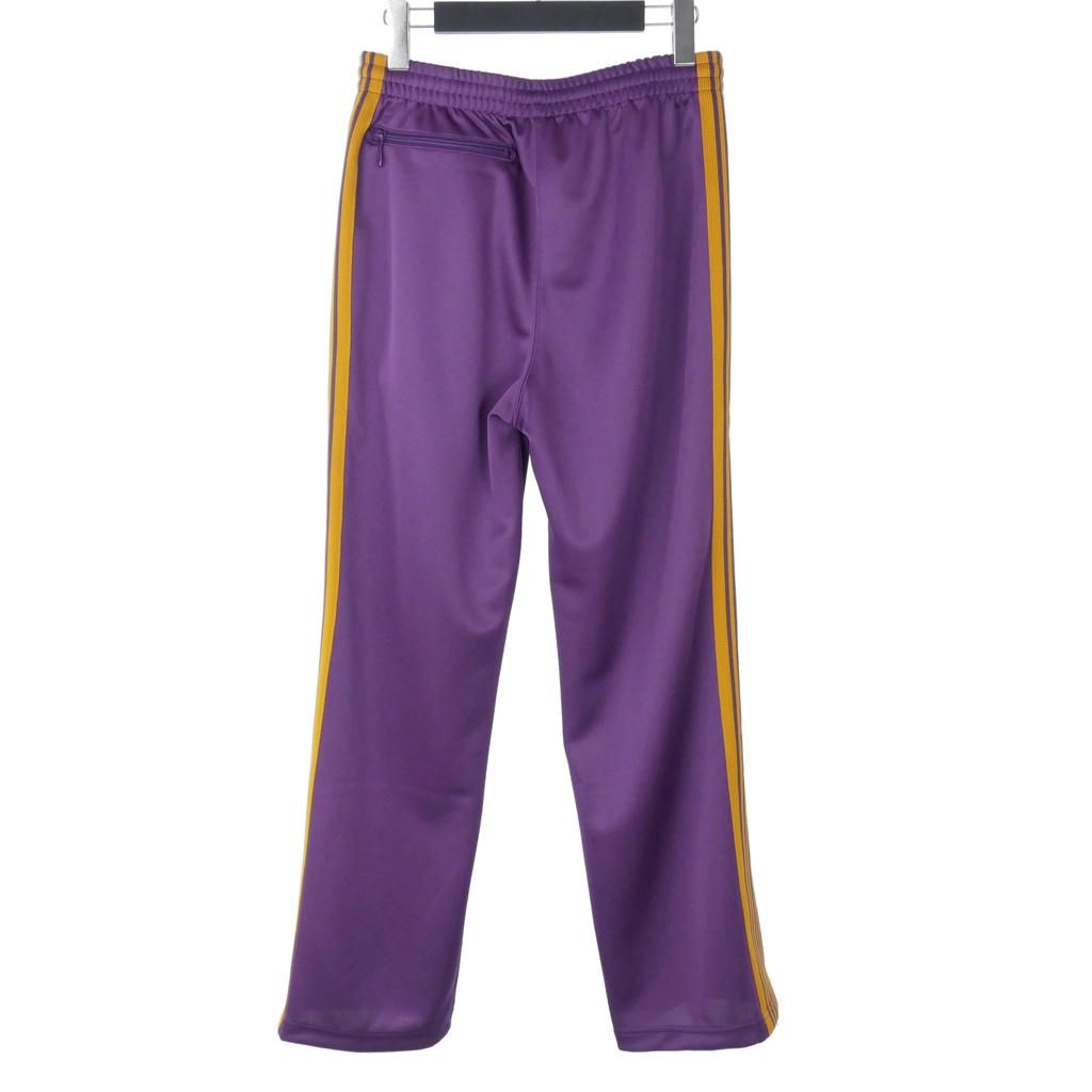 ニードルス ニードルズ Needles 25SS Track Pant - Poly Smooth トラックパンツ サイドライン パピヨン刺繡 XS 紫 パープル QV307