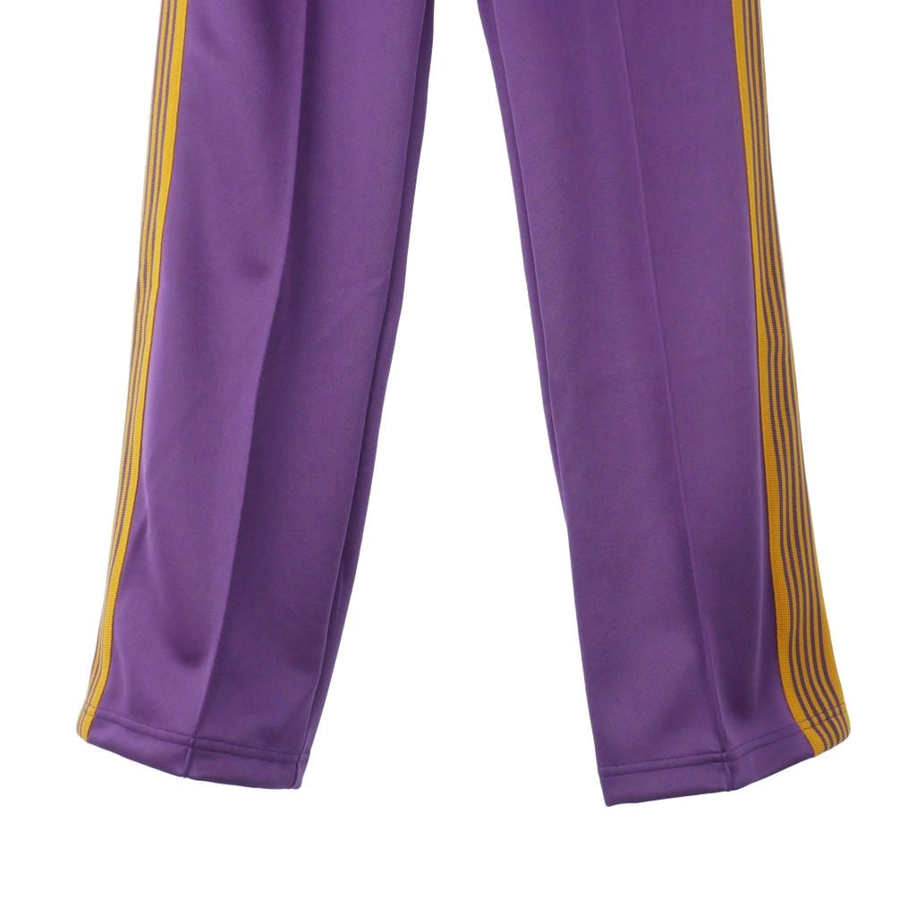 ニードルス ニードルズ Needles 25SS Track Pant - Poly Smooth トラックパンツ サイドライン パピヨン刺繡 XS 紫 パープル QV307