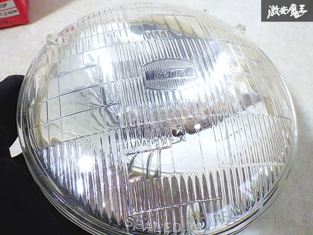 新品・未使用品小糸 KOITO ヘッドライト シールドビーム 丸型 4灯式