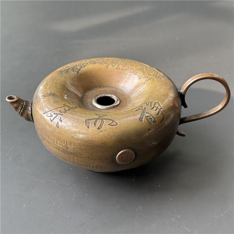 丸い穴水滴 書道具 文房具 装飾品 工芸品美術品 置物