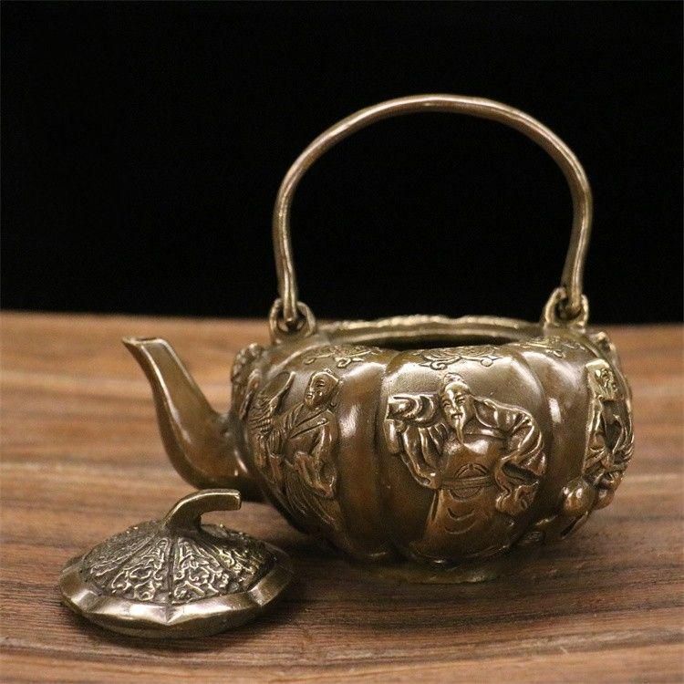 かぼちゃ急須 装飾品 工芸品 美術品 置物 かぼちゃ急須 装飾品 工芸品 美術品 置物