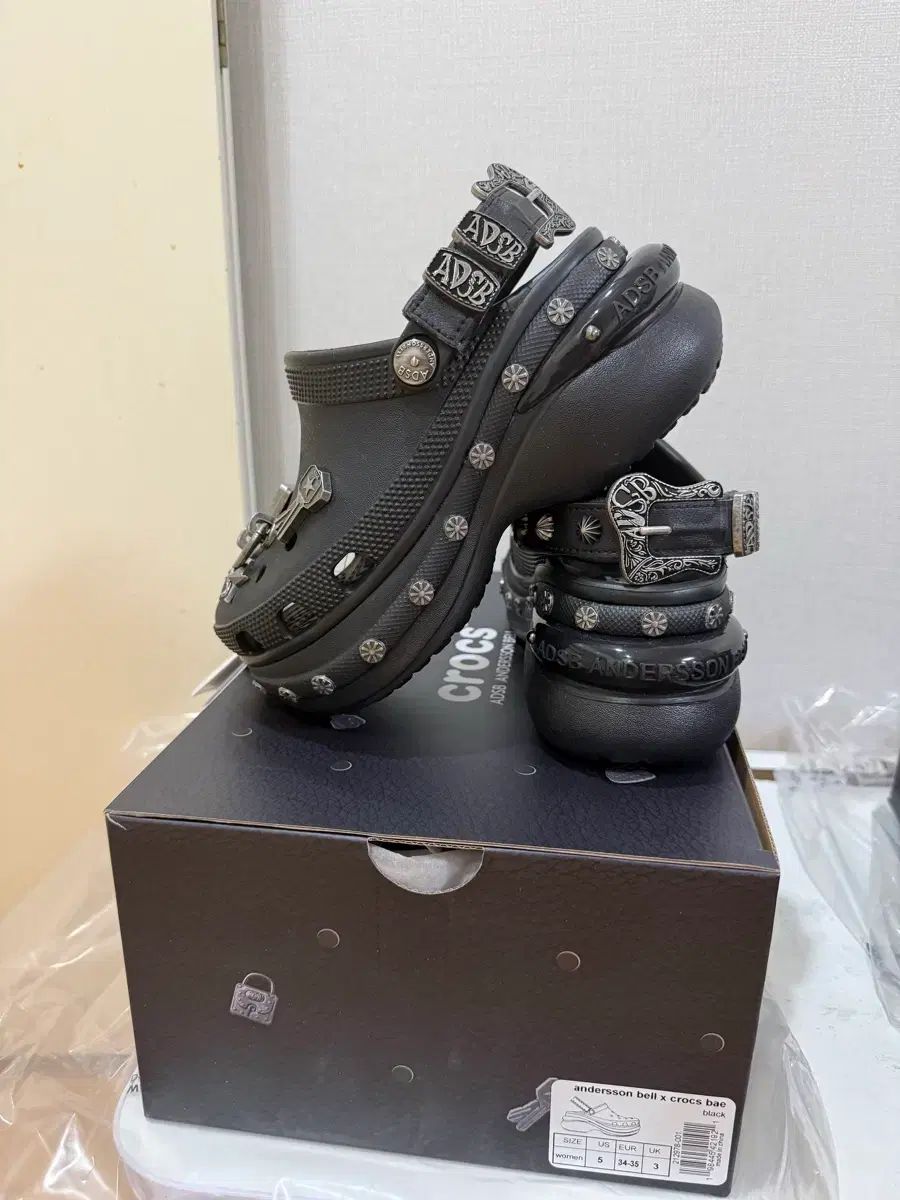 (220) (W) クロックス x アンダースンベル ベイ クロッグ ブラック 新品