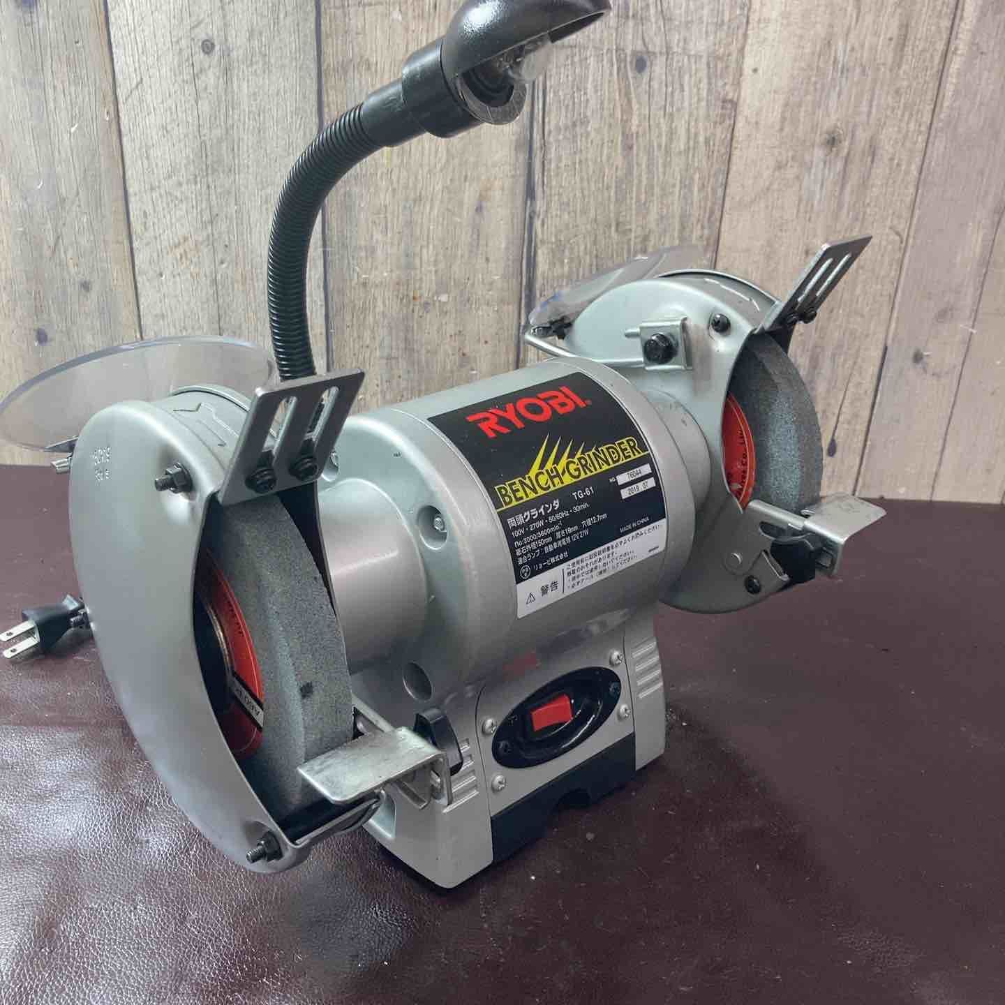 中古品】リョービ(RYOBI) 卓上グラインダ TG-61【東大和店】 - メルカリ