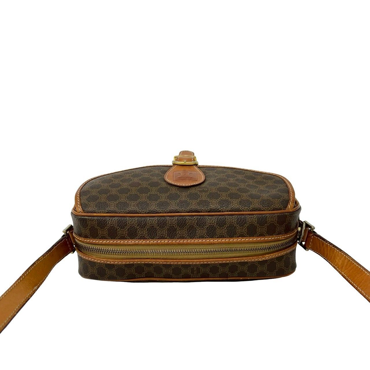 極 美品 CELINE セリーヌ ヴィンテージ マカダム ブラゾン トリオンフ