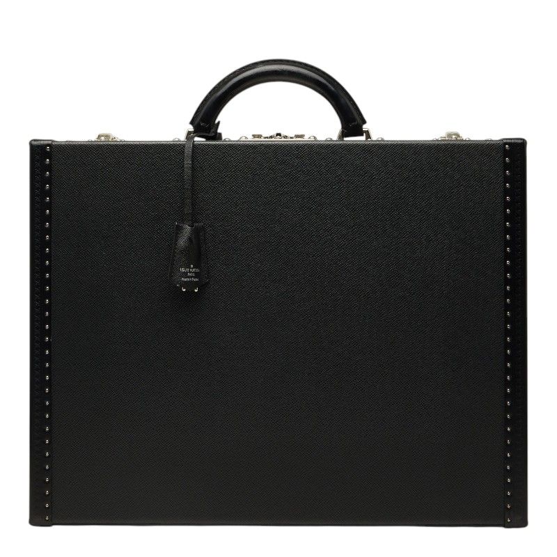 ルイ ヴィトン タイガ プレジデント ビジネスバッグ アタッシュケース トランク M30002 アルドワーズ ブラック レザー メンズ LOUIS VUITTON【1-0270879】