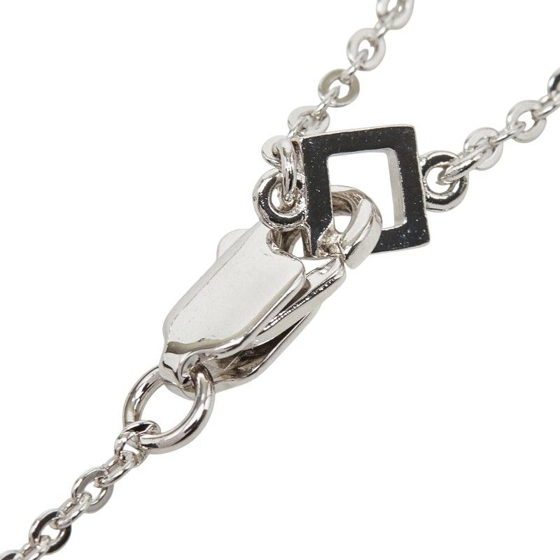 ディオール I LOVE DIOR ハート アロー ネックレス シルバー メタル