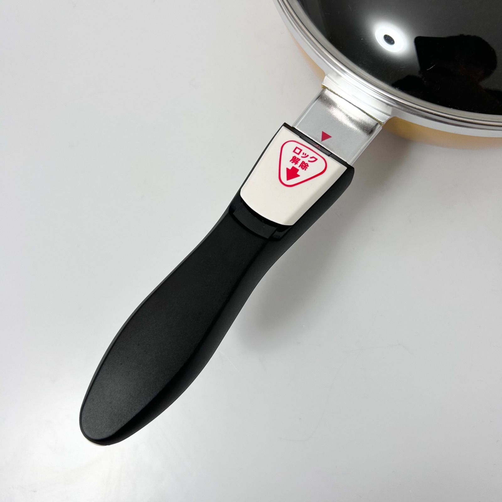 未使用 アサヒ軽金属 オールパンゼロ 22cm イエロー フライパン