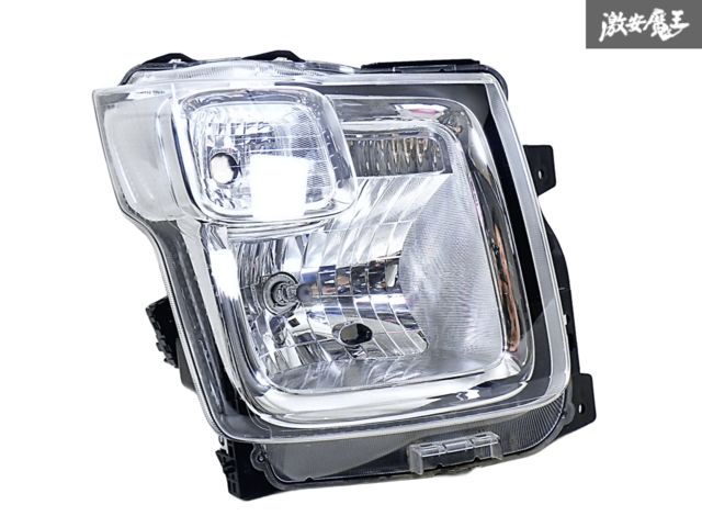 【良品】スズキ 純正 MH55S ワゴンR ヘッドライト 右 右側 運転席側 RH ハロゲン KOITO 100-59374 レベライザー付 即納 棚M-3