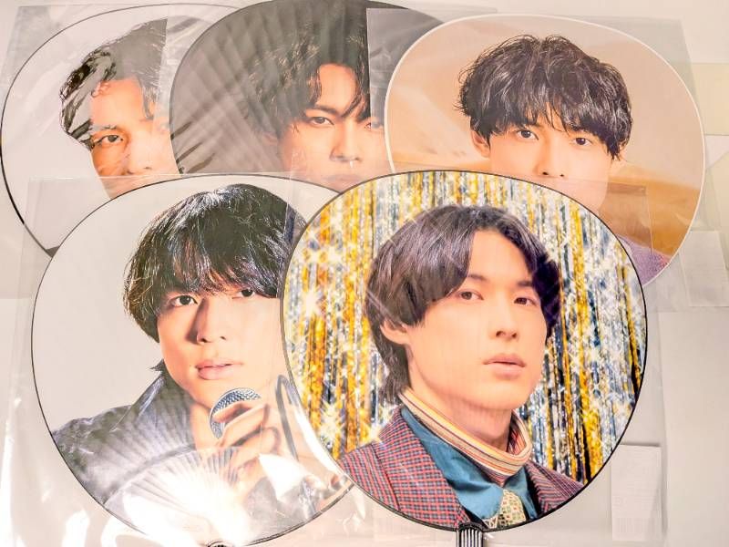 新品未開封 SixTONES 松村北斗 ジャンボうちわ 5点セット Track ONE