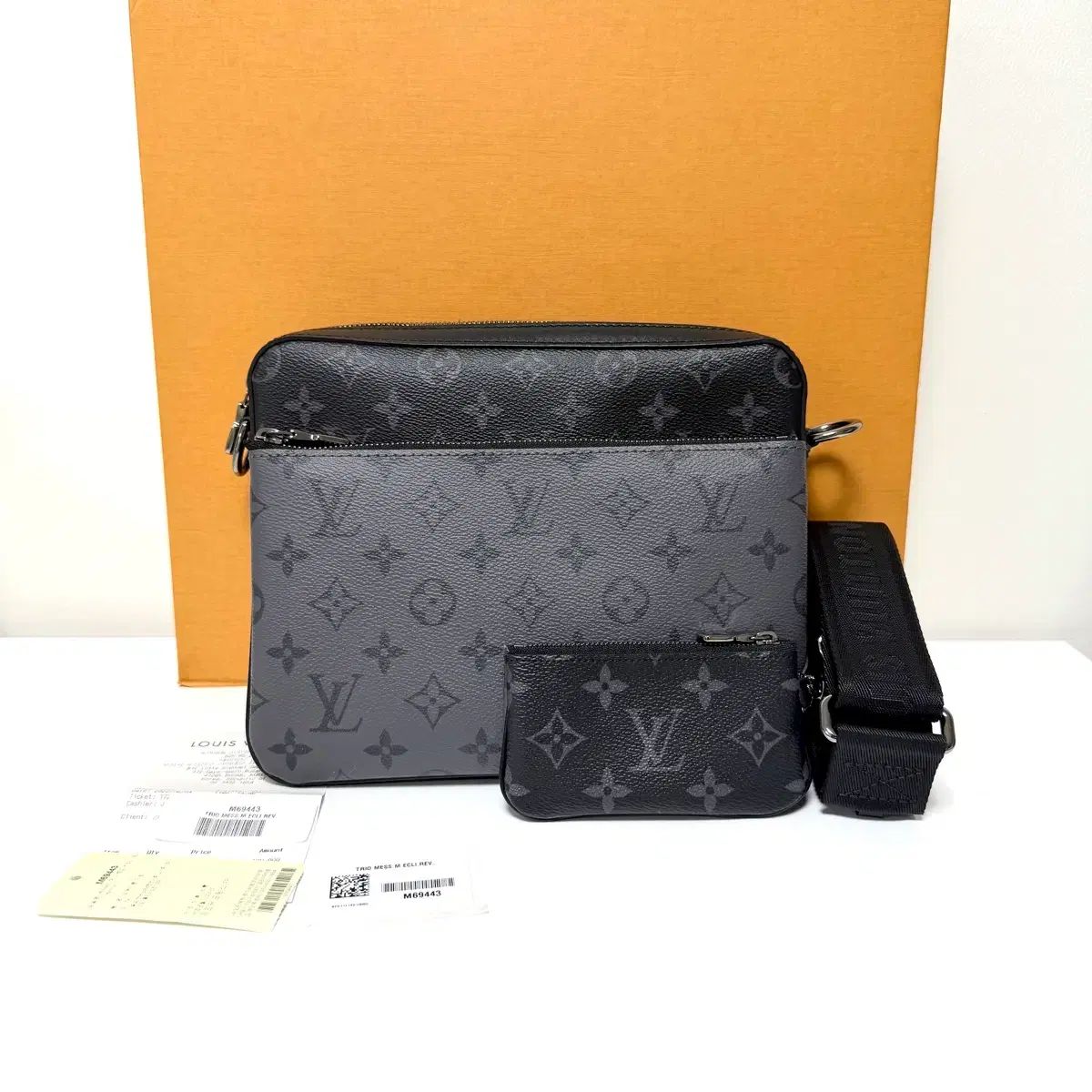 { OS / フルセット } Louis Vuitton ルイヴィトン エクリプス トリオ メッセンジャーバッグ クロスバッグ