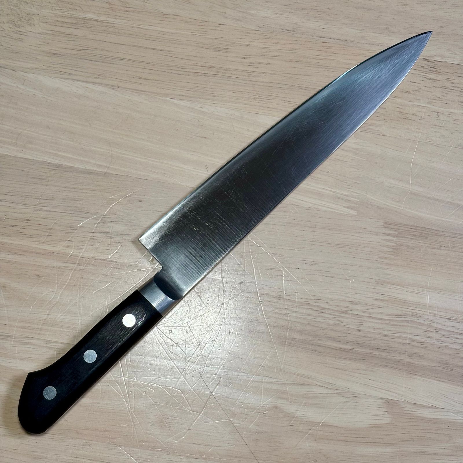 牛刀 中古包丁2本セット 有次　ミソノ ミソノ 包丁 モリブデン鋼 牛刀 210mm 日本製 両刃 | KEIJIN｜刃物専門店
