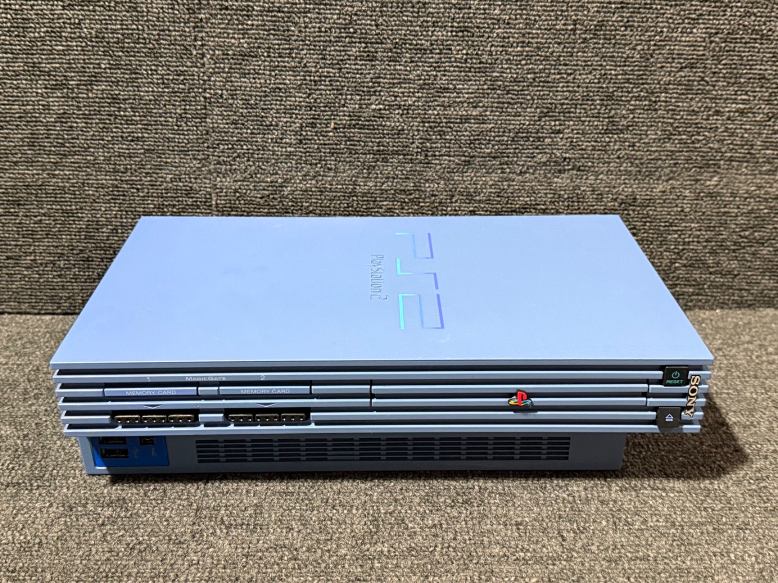 X010【動作確認済み】PlayStation2/本体 トイズブルー PS2 SCPH-39000TB