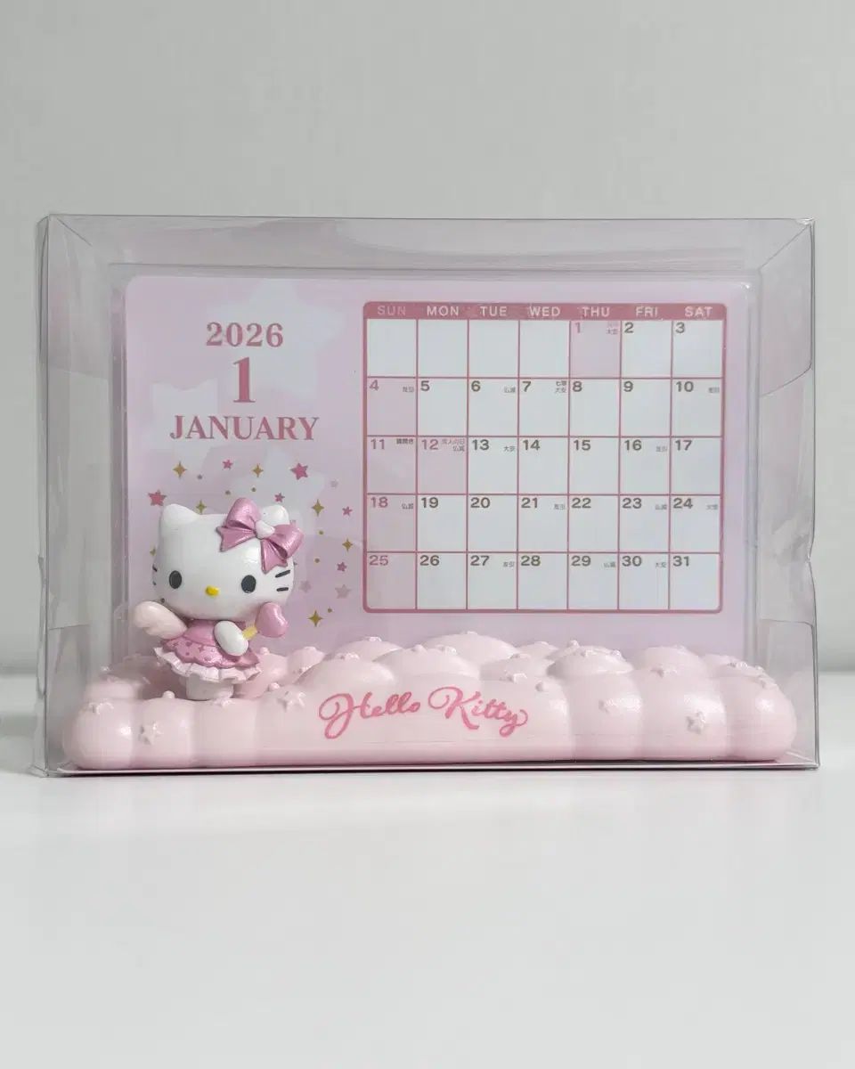 サンリオ HELLO KITTY 2026卓上カレンダー 額縁