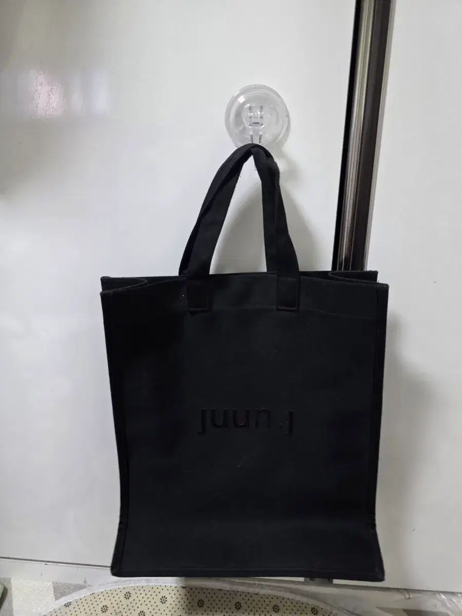 ジュンジェイ juun j ブラック トートバッグ (紐 よく 切り取り)
