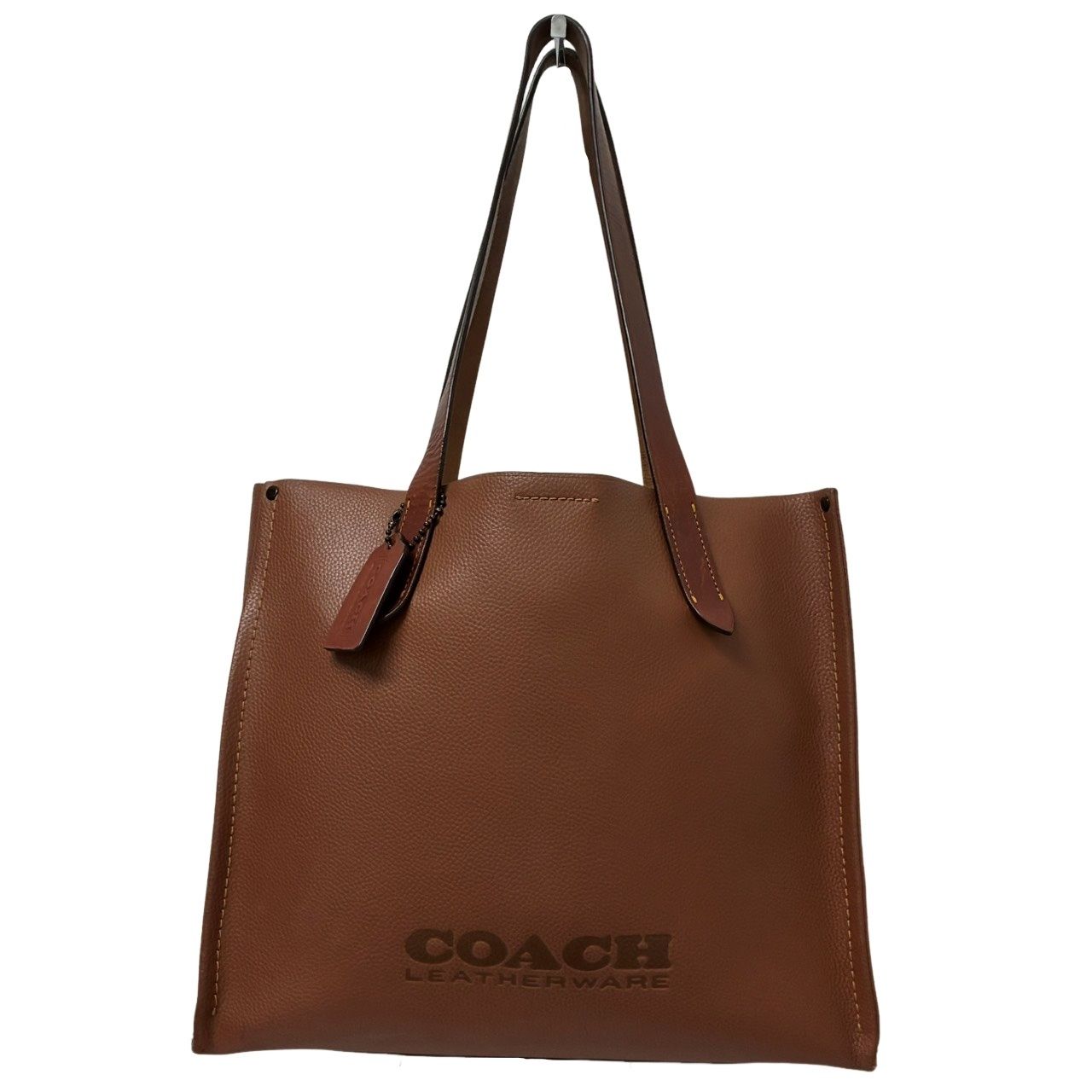 COACH コーチ リレー トート 34 CH757 ブラウン 本革（レザー） トート