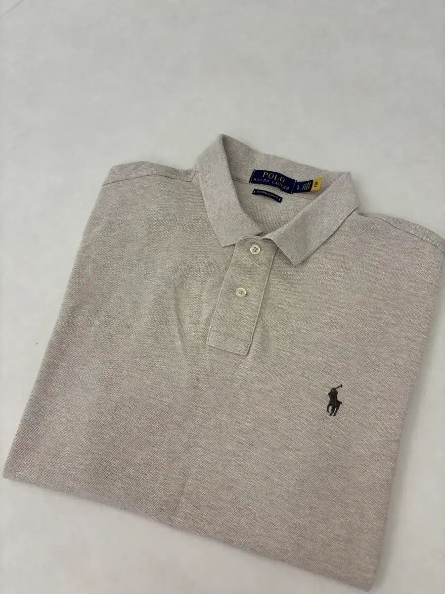 百貨店購入 ポロ カラーTシャツ スリムフィット L(105)