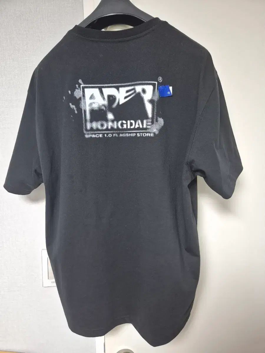 ADER ERROR アーダーエラー ホンデ フラッグシップ STORE ストア ブラック 半袖 Tシャツ A2