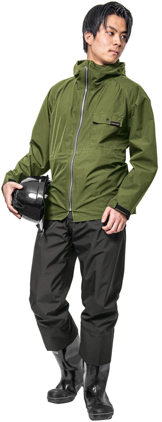 新品 Ｍａｋｋｕ 【在庫限りで今季完売】 フォーシーズンレインスーツ ＯＤ Ｌ AS-933-OD-L