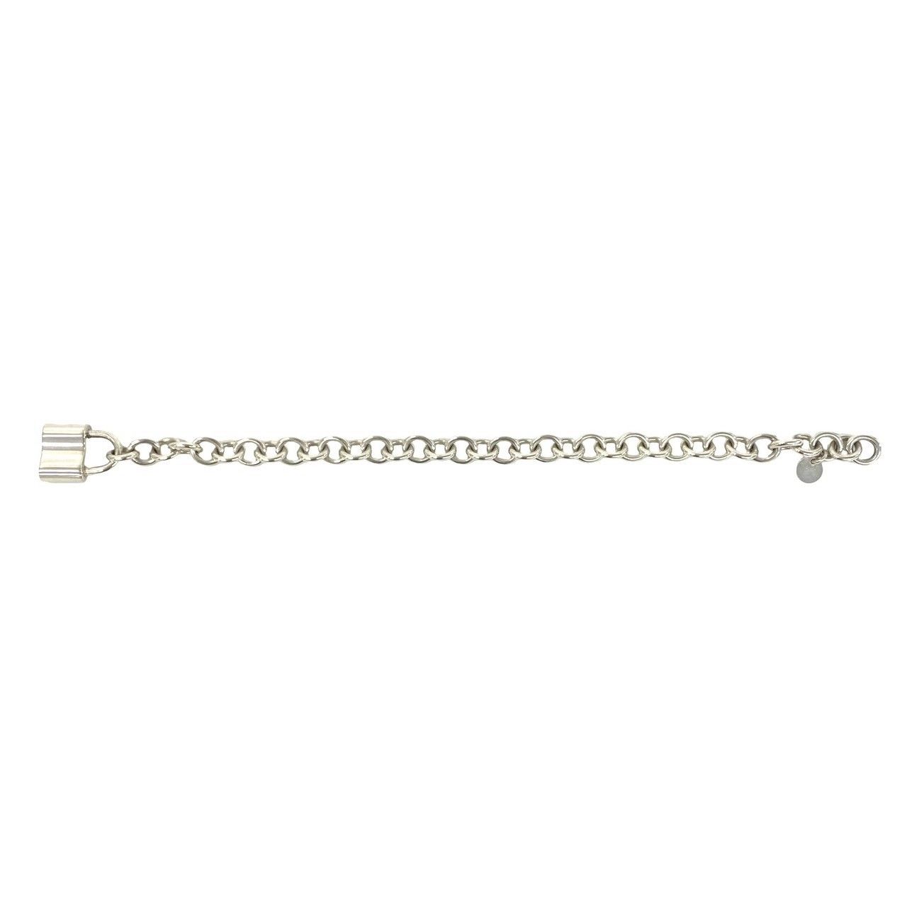 TIFFANY カデナロック チェーンブレスレット シルバー925 極 美品 TIFFANY&Co. ティファニー カデナロック ブレスレット